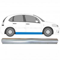 Reparatie dorpel voor Citroen C3 2002-2010 / Rechts 6444