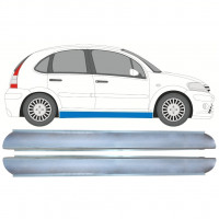 Reparatie dorpel voor Citroen C3 2002-2010 / Links + Rechts / Set 10899