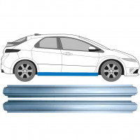 Reparatie dorpel voor Honda Civic 2005-2011 / Links + Rechts / Links = Rechts (symmetrisch) / Set 12871