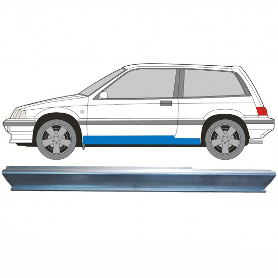 HONDA CIVIC 1983-1987 DORPEL REPARATIEPANEEL / LINKS