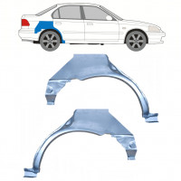 Reparatiepaneel achterspatbord voor Honda Civic 1995-2001 / Links + Rechts / Set 9801