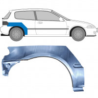 Reparatiepaneel achterspatbord voor Honda Civic 1991-1995 / Rechts 6177