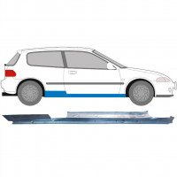 Reparatie dorpel voor Honda Civic 1991-1995 / Rechts 5556