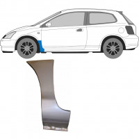 Reparatiepaneel voorspatbord voor Honda Civic 2001-2005 / Links 6729