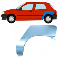 Reparatiepaneel achterspatbord voor Renault Clio 1990-1998 / Links 7681