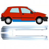 Reparatie dorpel voor Renault Clio 1990-1998 / Links + Rechts / Set 11011