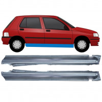 Reparatie dorpel voor Renault Clio 1990-1998 / Links + Rechts / Set 11014