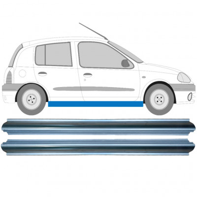 Reparatie dorpel voor Renault Clio 1998-2012 / Links + Rechts / Set 9344