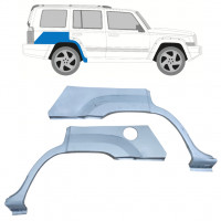 Reparatiepaneel achterspatbord voor Jeep Commander 2005-2010 / Set 11892