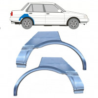 Reparatiepaneel achterspatbord voor Toyota Corolla 1983-1988 / Links + Rechts / Set 9884