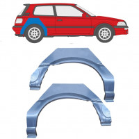 Reparatiepaneel achterspatbord voor Toyota Corolla 1987-1994 / Links + Rechts / Set 10334