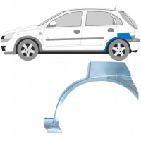 Reparatiepaneel achterspatbord voor Opel Corsa 2000-2010 / Links 6886