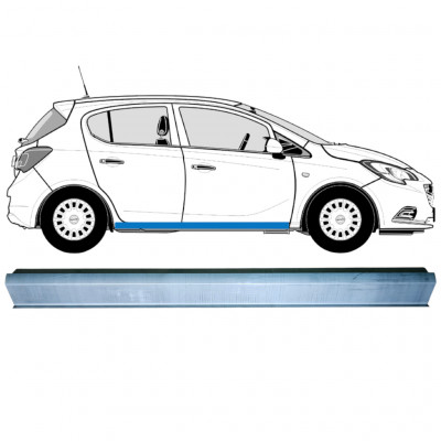 Reparatie dorpel voor Opel Corsa E 2014-2019 / Links = Rechts (symmetrisch) 12882