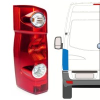 Achterlicht voor Volkswagen Crafter 2005-2017 / Links 15573
