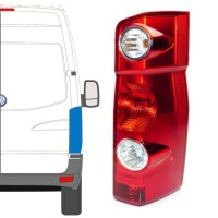 Achterlicht voor Volkswagen Crafter 2005-2017 / Rechts 15572