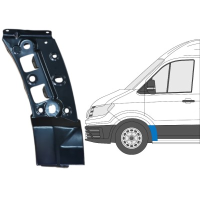 Reparatiepaneel voorspatbord voor Volkswagen Crafter 2017- / Links 16087
