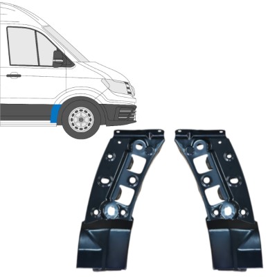 Reparatiepaneel voorspatbord voor Volkswagen Crafter 2017- / Links + Rechts / Set 16088