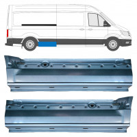 Reparatiepaneel achterspatbord voor Volkswagen Crafter / MAN THE 2017- / LWB / Set 11600