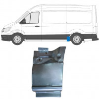 Reparatiepaneel achterspatbord voor Volkswagen Crafter / MAN THE 2017- / MWB / Links 11602