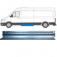 Reparatiepaneel zijpaneel met gaten voor sierlijst voor Volkswagen Crafter / MAN THE 2017-  / Links 11604