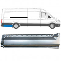 Reparatiepaneel achterspatbord voor Volkswagen Crafter / MAN THE 2017- / XLWB / Rechts 11595