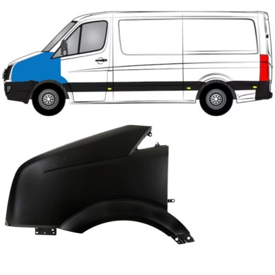 Voorste spatbord voor Volkswagen Crafter 2005-2017 / Links 15353
