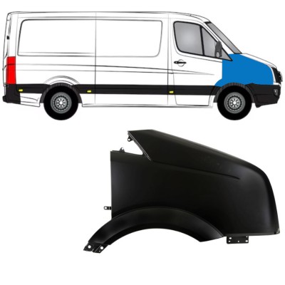 Voorste spatbord voor Volkswagen Crafter 2005-2017 / Rechts 15352