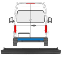 Achterbumper voor Volkswagen Crafter 2017- 15222