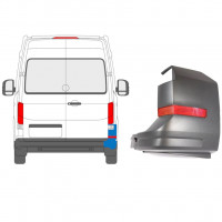 Hoek achterbumper + reflectorlamp voor Volkswagen Crafter 2017- / Rechts /  9991