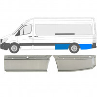 Reparatiepaneel achterspatbord voor Mercedes Sprinter 2006- / LWB / Links / Set 10514