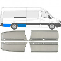 Reparatiepaneel achterspatbord voor Mercedes Sprinter 2006- / LWB / Set 10516