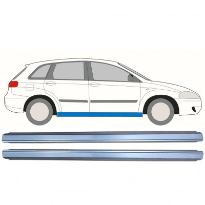 Reparatie dorpel voor Fiat Croma 2005-2010 / Links = Rechts (symmetrisch) / Set 9960