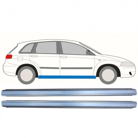 Reparatie dorpel voor Fiat Croma 2005-2010 / Links = Rechts (symmetrisch) / Set 9960