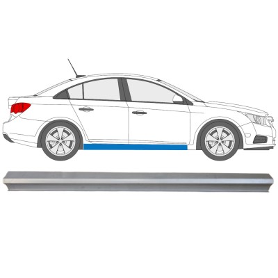 Reparatie dorpel onderste deel voor Chevrolet Cruze 2009-2014 / Rechts 15101
