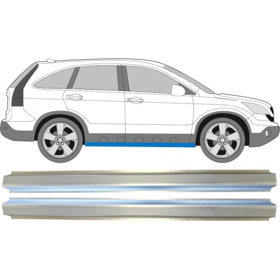 Reparatie dorpel voor Honda CR-V 2006-2011 / Links + Rechts / Set 14771 Reparatie dorpel voor Honda CR-V 2006-2011 / Links + Rechts / Set 14771