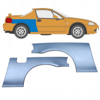 Reparatiepaneel achterspatbord voor Honda Civic CRX Del Sol 1992-1998 / Set 9196