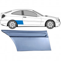 Reparatiepaneel achterspatbord voor Mercedes CL203 2000-2008 / Rechts 6781