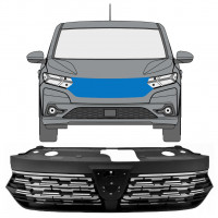 Grill voor Dacia Logan 2021- 11839