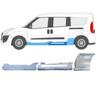 Reparatiepaneel set voor Opel Combo D 2011-2018 / Links / 15559