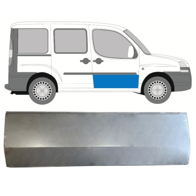 Reparatiepaneel voor deur voor Fiat Doblo 2001-2010 / Rechts 14618