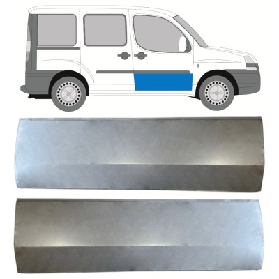 Reparatiepaneel voor deur voor Fiat Doblo 2001-2010 / Links + Rechts / Set 14620