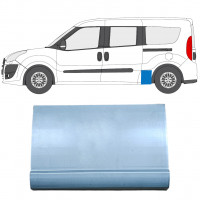 Reparatiepaneel achterspatbord voor Fiat Doblo 2010- / Opel Combo D Maxi / Links 12750