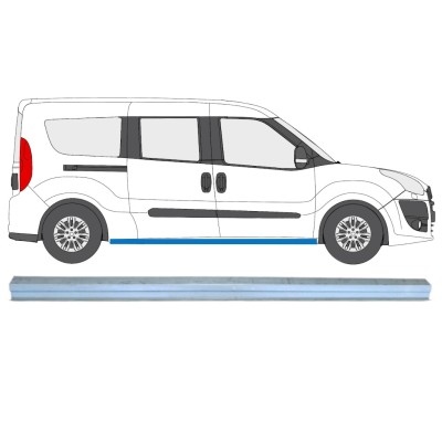 Reparatie dorpel voor Fiat Doblo 2010-2022 / Links = Rechts (symmetrisch) 15357