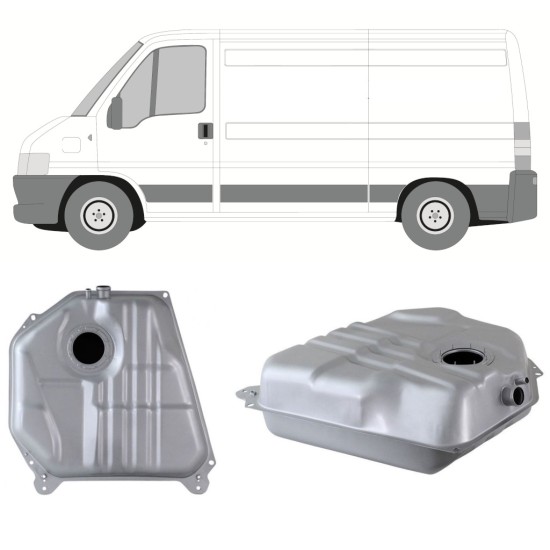 Brandstoftank voor Citroen Jumper 2002-2006 14193