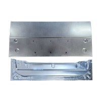 Binnen + buiten reparatiepaneel achter deur voor Fiat Ducato 2006-2026 / Links = Rechts (symmetrisch) / Set 16395