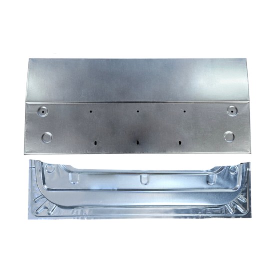 Binnen + buiten reparatiepaneel achter deur voor Fiat Ducato 2006-2026 / Links = Rechts (symmetrisch) / Set 16395