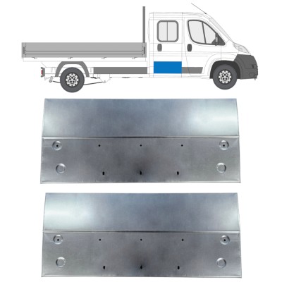 Reparatie plaatwerk achterste deuren voor Citroen Jumper 2006-2026 / Links + Rechts 16079
