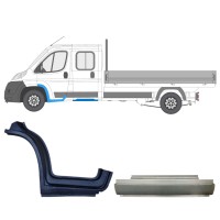 Reparatiepaneel set voor Fiat Ducato 2006-2014 / Links / Dubbele cabine / 14797 Reparatiepaneel set voor Fiat Ducato 2006-2014 / Links / Dubbele cabine / 14797