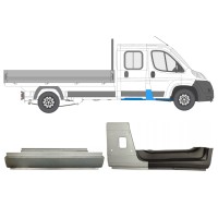 Reparatiepaneel set voor Fiat Ducato 2006-2014 / Rechts / Dubbele cabine / 14800 Reparatiepaneel set voor Fiat Ducato 2006-2014 / Rechts / Dubbele cabine / 14800