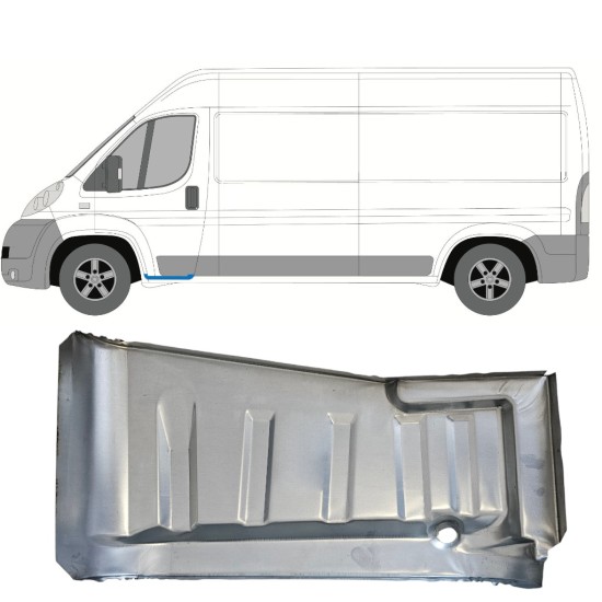 Instapplaat voor Citroen Jumper 2006-2025 / Links 15394